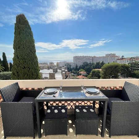 Nice Renting - Cambrai - Luxurious Sea View Terrasse - King Bed - Parking - Ac - Fully Equipped Zewnętrze zdjęcie