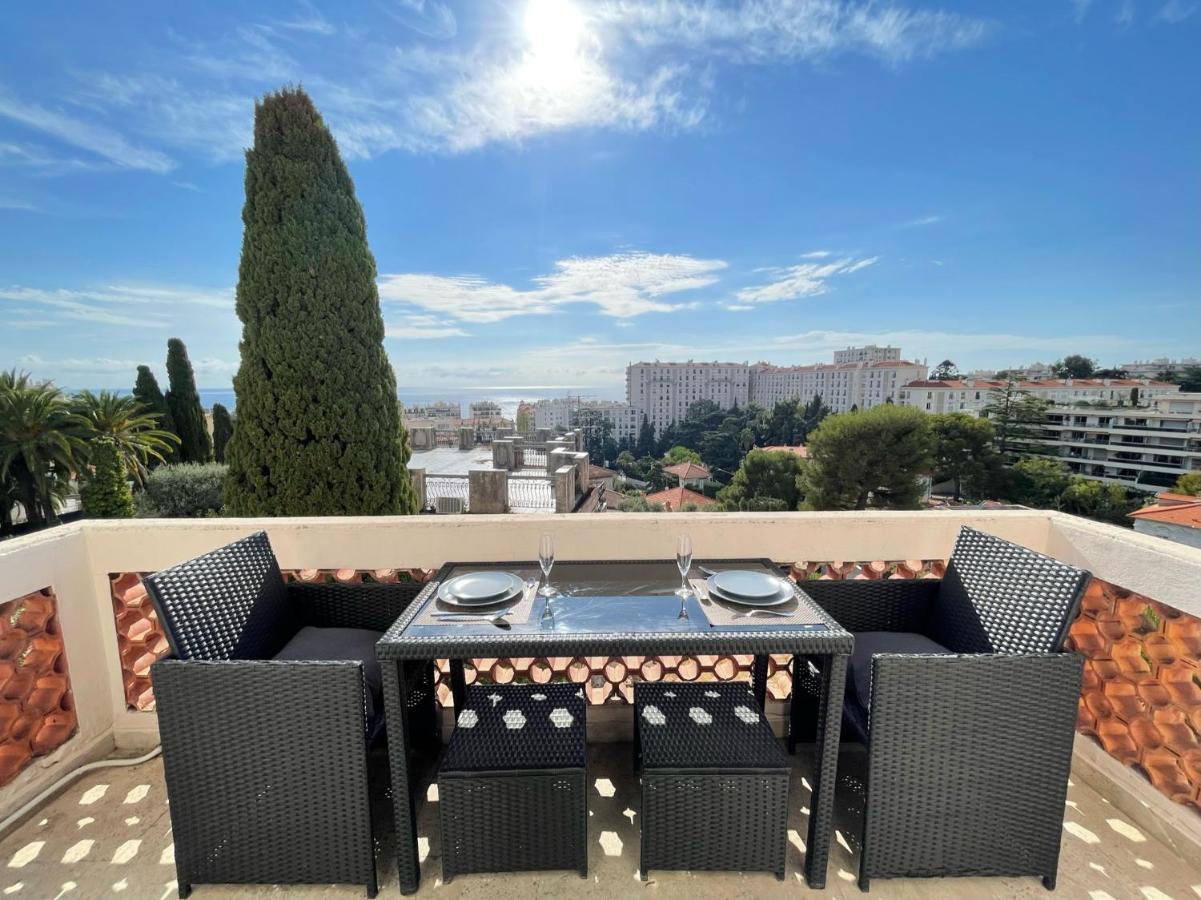 Nice Renting - Cambrai - Luxurious Sea View Terrasse - King Bed - Parking - Ac - Fully Equipped Zewnętrze zdjęcie