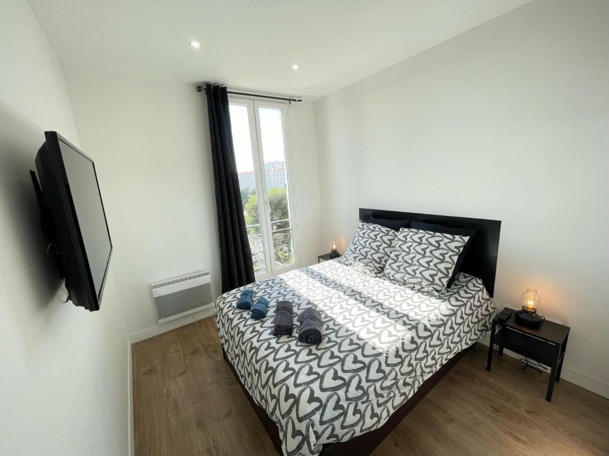 Nice Renting - Cambrai - Luxurious Sea View Terrasse - King Bed - Parking - Ac - Fully Equipped Zewnętrze zdjęcie