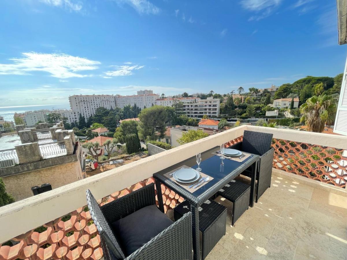 Nice Renting - Cambrai - Luxurious Sea View Terrasse - King Bed - Parking - Ac - Fully Equipped Zewnętrze zdjęcie